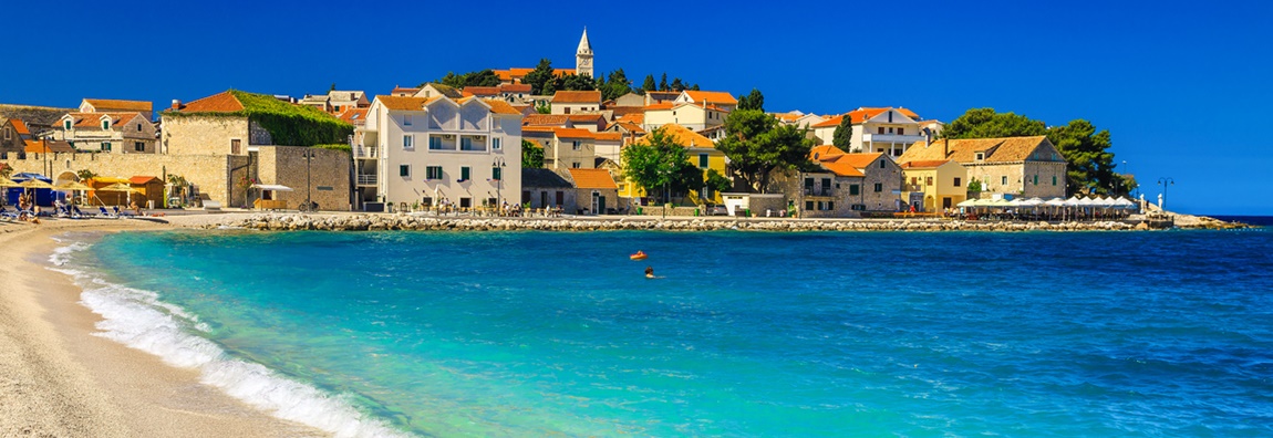 Immobilien am Meer in der Region Primosten, Dalmatien.